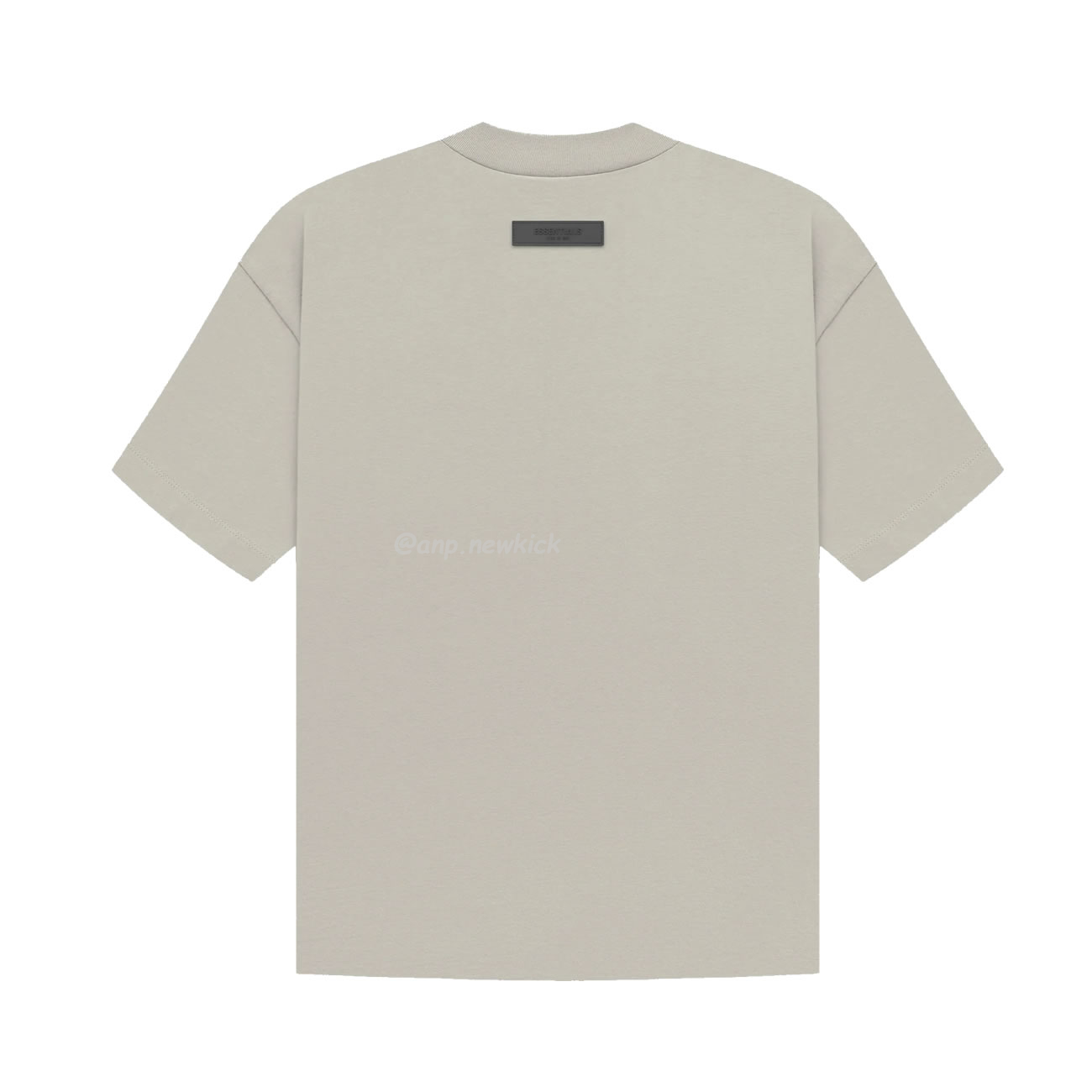 Fear Of God Essentials Fog Logo Letter Short Sleeve T Shirt Plum Purple (2) - newkick.app